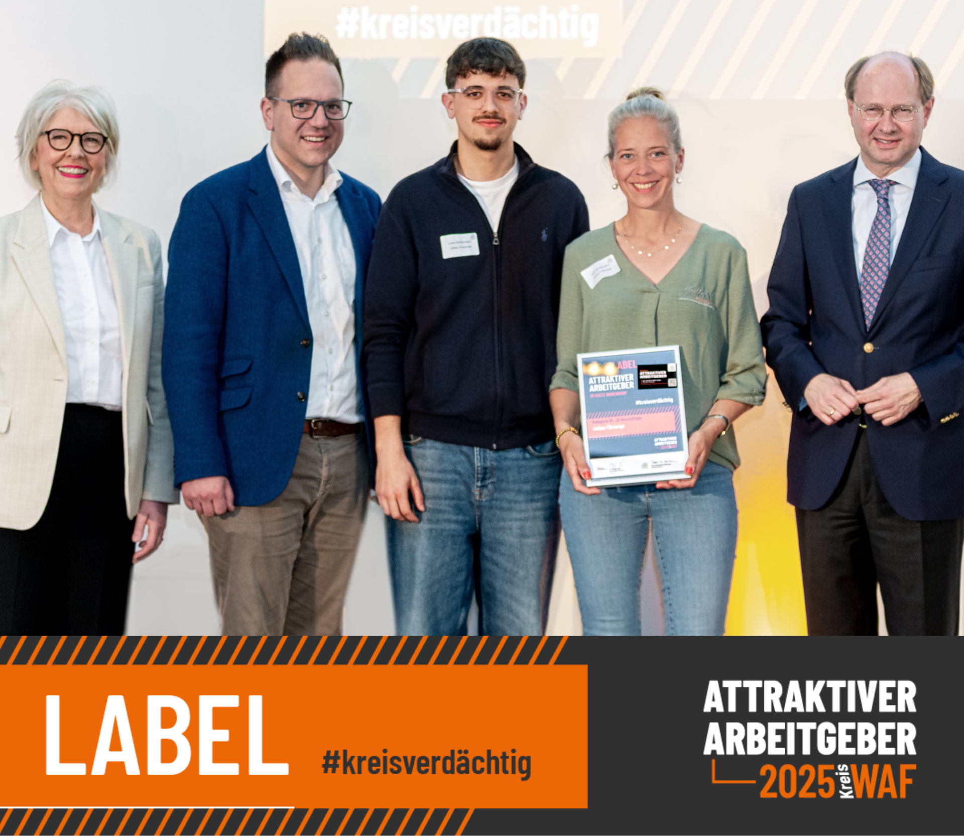 gfw Auszeichnung Attraktiver Arbeitgeber 2025 - Julias Fürsorge